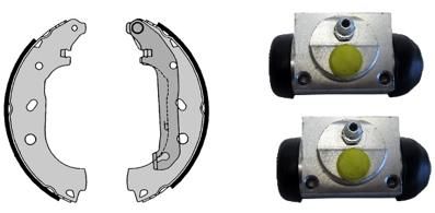 Set saboti frana H 24 071 BREMBO - Material frictiune sabot frana/ sabot frana Set saboti frana H 24 071 BREMBO - Material frictiune sabot frana/ sabot frana