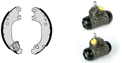 Set saboti frana H 61 041 BREMBO - Material frictiune sabot frana/ sabot frana Set saboti frana H 61 041 BREMBO - Material frictiune sabot frana/ sabot frana