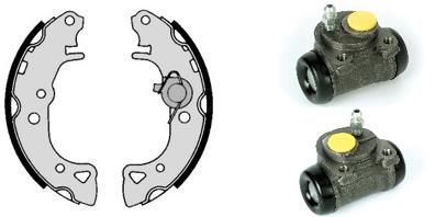 Set saboti frana H 61 055 BREMBO - Frana tambur Set saboti frana H 61 055 BREMBO - Frana tambur
