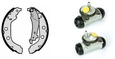 Set saboti frana H 61 067 BREMBO - Frana tambur Set saboti frana H 61 067 BREMBO - Frana tambur
