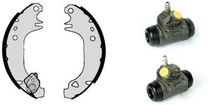 Set saboti frana H 68 027 BREMBO - Material frictiune sabot frana/ sabot frana Set saboti frana H 68 027 BREMBO - Material frictiune sabot frana/ sabot frana