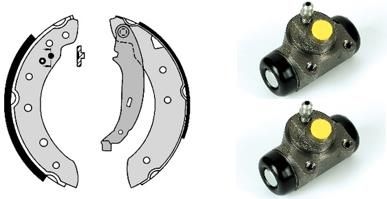 Set saboti frana H 68 065 BREMBO - Material frictiune sabot frana/ sabot frana Set saboti frana H 68 065 BREMBO - Material frictiune sabot frana/ sabot frana