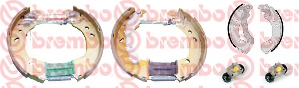 Set saboti frana K 56 012 BREMBO - Material frictiune sabot frana/ sabot frana Set saboti frana K 56 012 BREMBO - Material frictiune sabot frana/ sabot frana