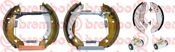Set saboti frana K 61 051 BREMBO - Material frictiune sabot frana/ sabot frana Set saboti frana K 61 051 BREMBO - Material frictiune sabot frana/ sabot frana