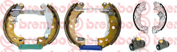 Set saboti frana K 61 055 BREMBO - Frana tambur Set saboti frana K 61 055 BREMBO - Frana tambur