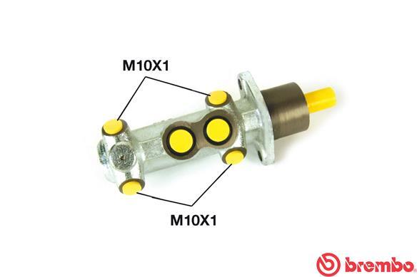 Pompa centrala, frana M 23 027 BREMBO - Pompa centrala frana