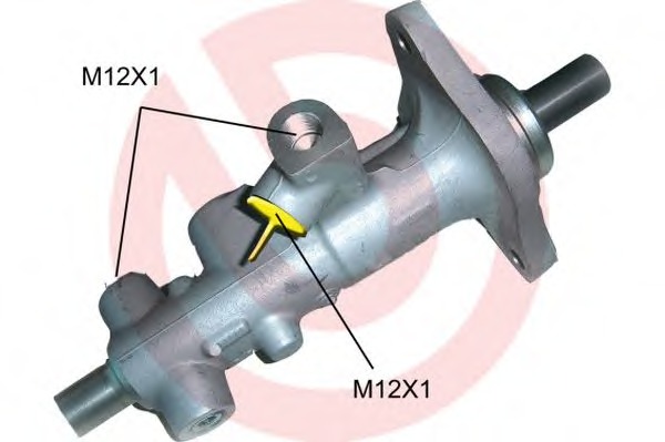 Pompa centrala, frana M 50 035 BREMBO - Pompa centrala frana Pompa centrala, frana M 50 035 BREMBO - Pompa centrala frana