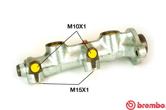 Pompa centrala, frana M 59 046 BREMBO - Pompa centrala frana