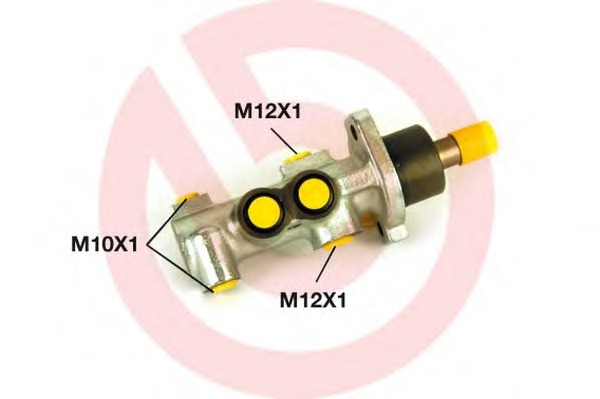 Pompa centrala, frana M 61 038 BREMBO - Pompa centrala frana Pompa centrala, frana M 61 038 BREMBO - Pompa centrala frana