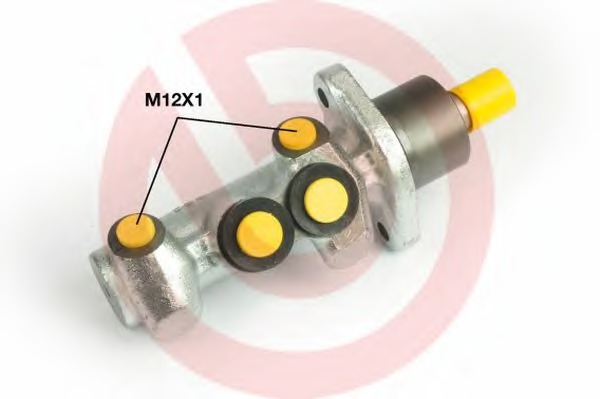 Pompa centrala, frana M 68 002 BREMBO - Pompa centrala frana Pompa centrala, frana M 68 002 BREMBO - Pompa centrala frana