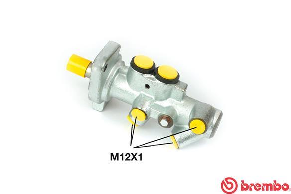 Pompa centrala, frana M 85 016 BREMBO - Pompa centrala frana Pompa centrala, frana M 85 016 BREMBO - Pompa centrala frana