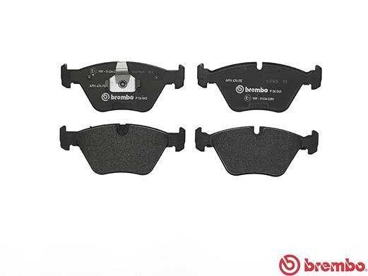 set placute frana,frana disc P 06 043 BREMBO - Frana disc set placute frana,frana disc P 06 043 BREMBO - Frana disc