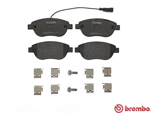 set placute frana,frana disc P 23 087 BREMBO - Set placute frana set placute frana,frana disc P 23 087 BREMBO - Set placute frana
