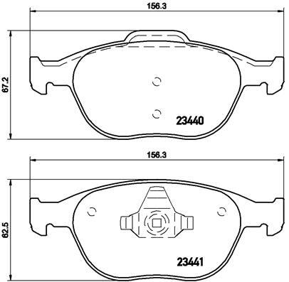 set placute frana,frana disc P 24 058 BREMBO - Frana disc set placute frana,frana disc P 24 058 BREMBO - Frana disc