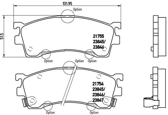 set placute frana,frana disc P 49 023 BREMBO - Set placute frana set placute frana,frana disc P 49 023 BREMBO - Set placute frana
