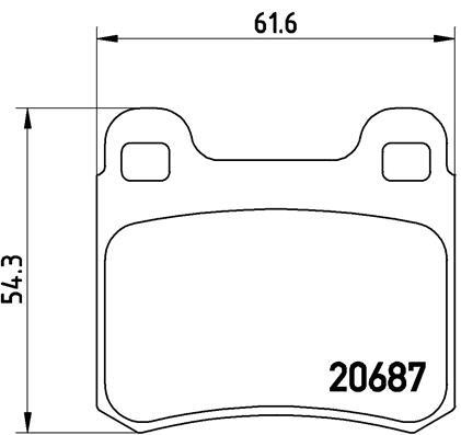 set placute frana,frana disc P 50 007 BREMBO - Frana disc set placute frana,frana disc P 50 007 BREMBO - Frana disc