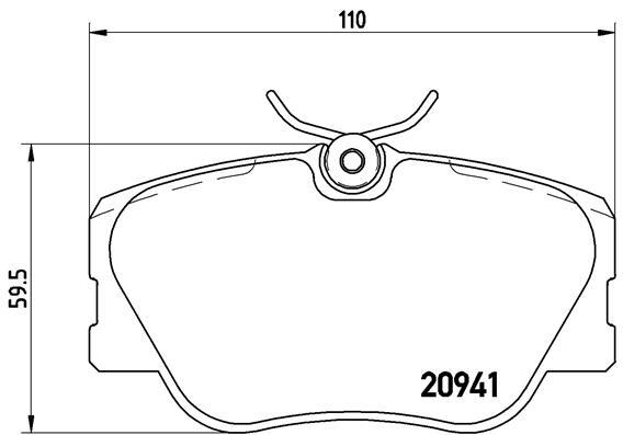 set placute frana,frana disc P 50 008 BREMBO - Frana disc set placute frana,frana disc P 50 008 BREMBO - Frana disc