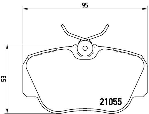 set placute frana,frana disc P 50 011 BREMBO - Frana disc set placute frana,frana disc P 50 011 BREMBO - Frana disc