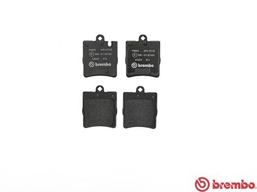 set placute frana,frana disc P 50 033 BREMBO - Set placute frana set placute frana,frana disc P 50 033 BREMBO - Set placute frana