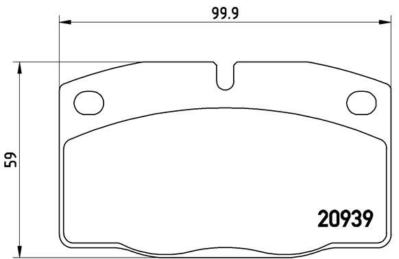 set placute frana,frana disc P 59 005 BREMBO - Frana disc set placute frana,frana disc P 59 005 BREMBO - Frana disc