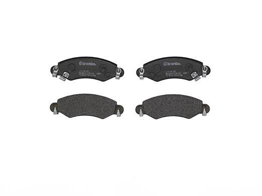 set placute frana,frana disc P 59 035 BREMBO - Frana disc