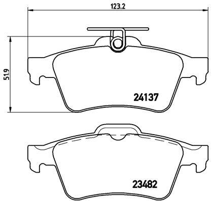 set placute frana,frana disc P 59 042 BREMBO - Frana disc set placute frana,frana disc P 59 042 BREMBO - Frana disc