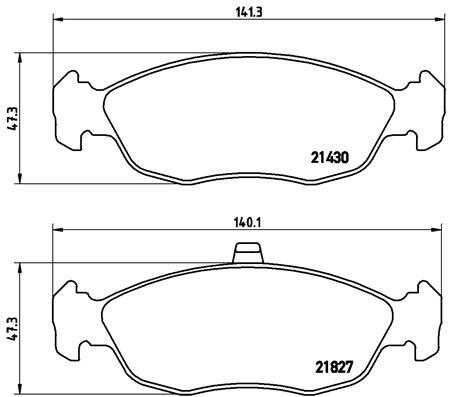 set placute frana,frana disc P 61 051 BREMBO - Frana disc set placute frana,frana disc P 61 051 BREMBO - Frana disc