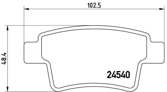 set placute frana,frana disc P 61 085 BREMBO - Frana disc set placute frana,frana disc P 61 085 BREMBO - Frana disc