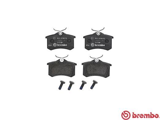 set placute frana,frana disc P 61 088 BREMBO - Set placute frana set placute frana,frana disc P 61 088 BREMBO - Set placute frana