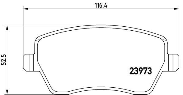 set placute frana,frana disc P 68 033 BREMBO - Frana disc set placute frana,frana disc P 68 033 BREMBO - Frana disc