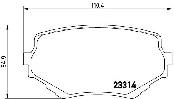 set placute frana,frana disc P 79 009 BREMBO - Frana disc set placute frana,frana disc P 79 009 BREMBO - Frana disc