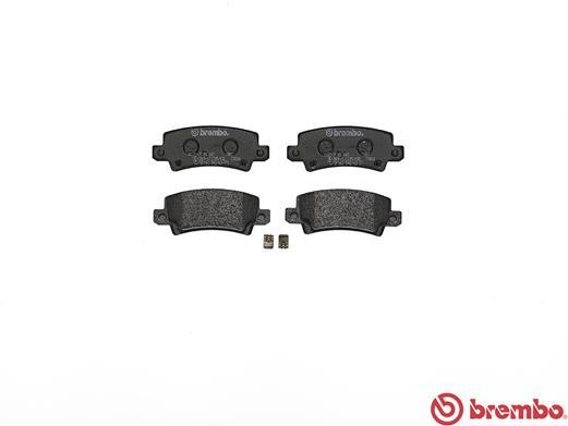 set placute frana,frana disc P 83 065 BREMBO - Set placute frana