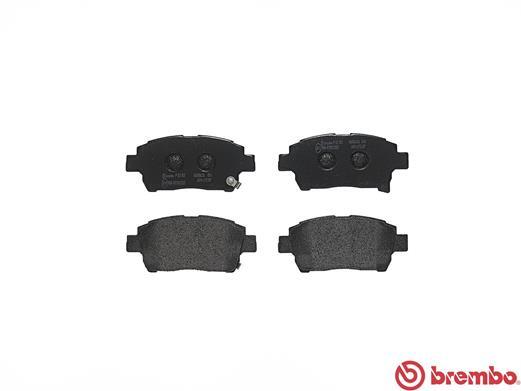 set placute frana,frana disc P 83 103 BREMBO - Set placute frana
