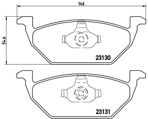 set placute frana,frana disc P 85 041 BREMBO - Frana disc set placute frana,frana disc P 85 041 BREMBO - Frana disc