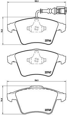 set placute frana,frana disc P 85 081 BREMBO - Frana disc set placute frana,frana disc P 85 081 BREMBO - Frana disc
