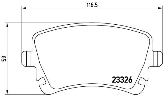 set placute frana,frana disc P 85 083 BREMBO - Frana disc set placute frana,frana disc P 85 083 BREMBO - Frana disc