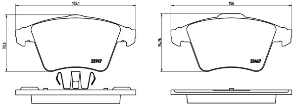 set placute frana,frana disc P 85 106 BREMBO - Frana disc set placute frana,frana disc P 85 106 BREMBO - Frana disc