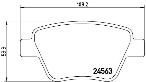 set placute frana,frana disc P 85 114 BREMBO - Frana disc set placute frana,frana disc P 85 114 BREMBO - Frana disc