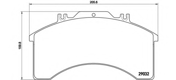 set placute frana,frana disc P A6 015 BREMBO - Frana disc set placute frana,frana disc P A6 015 BREMBO - Frana disc