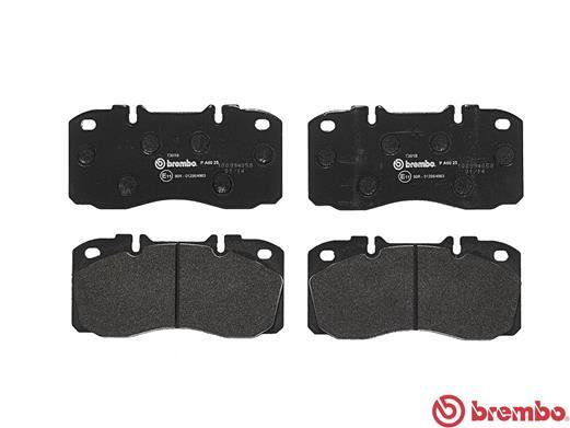 set placute frana,frana disc P A6 025 BREMBO - Frana disc