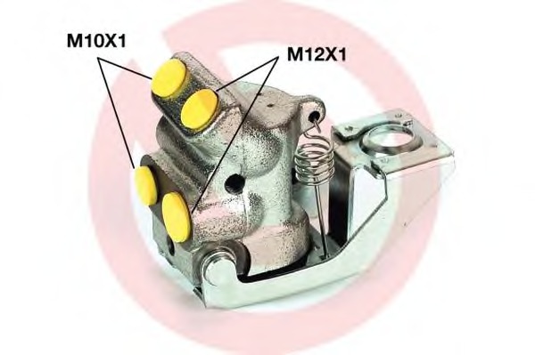 Regulator putere de franare R 61 003 BREMBO - Regulator forta de frana
