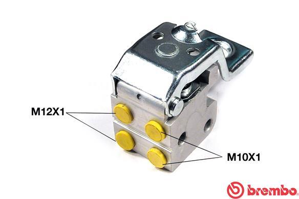 Regulator putere de franare R 68 014 BREMBO - Regulator forta de frana