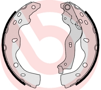 Set saboti frana S 23 532 BREMBO - Material frictiune sabot frana/ sabot frana Set saboti frana S 23 532 BREMBO - Material frictiune sabot frana/ sabot frana