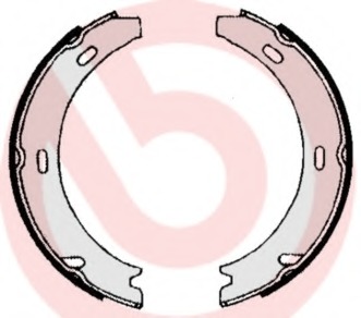 Set saboti frana, frana de mana S 50 502 BREMBO - Frana de mana Set saboti frana, frana de mana S 50 502 BREMBO - Frana de mana