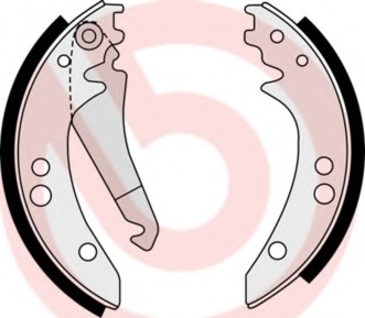 Set saboti frana S 50 514 BREMBO - Material frictiune sabot frana/ sabot frana Set saboti frana S 50 514 BREMBO - Material frictiune sabot frana/ sabot frana
