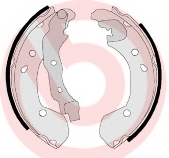 Set saboti frana S 56 510 BREMBO - Material frictiune sabot frana/ sabot frana Set saboti frana S 56 510 BREMBO - Material frictiune sabot frana/ sabot frana