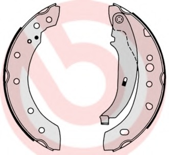 Set saboti frana S 61 527 BREMBO - Material frictiune sabot frana/ sabot frana Set saboti frana S 61 527 BREMBO - Material frictiune sabot frana/ sabot frana