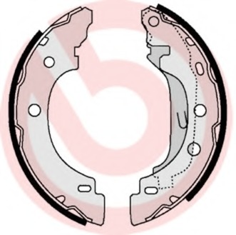 Set saboti frana S 68 523 BREMBO - Material frictiune sabot frana/ sabot frana Set saboti frana S 68 523 BREMBO - Material frictiune sabot frana/ sabot frana