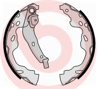Set saboti frana S 83 509 BREMBO - Material frictiune sabot frana/ sabot frana Set saboti frana S 83 509 BREMBO - Material frictiune sabot frana/ sabot frana
