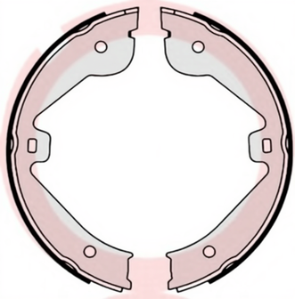 Set saboti frana, frana de mana S 85 536 BREMBO - Frana de mana